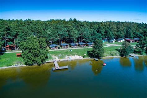 Camping Rusałka Mazury Camping nad jeziorem