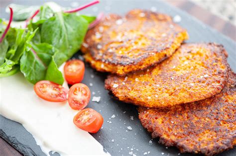 Sweet Potato Carrot Fritters Thermomix Recipe Cook With Janie