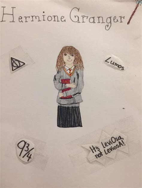 Hermione Fan Art (First Ever Fan Art) | Harry Potter Amino