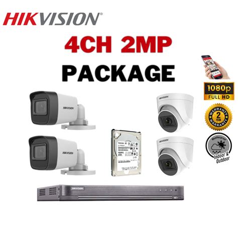 Hikvision Cctv Set Channel P Mp Hardisk Ids Hqhi M E Ds