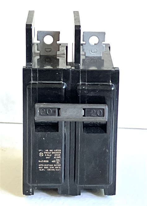 BQ2B020 Siemens I-T-E BQ2-B020 CIRCUIT BREAKER 20A 120/240VAC 2 POLE ...