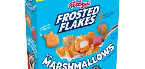 Kelloggs New Frosted Flakes With Marshmallows Features Tony The Tiger