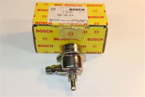 Bosch Fuel Pressure Regulator Blackvlv Parts