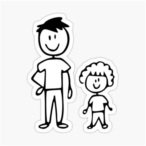 Dad And Daughter Sticker For Sale By Indiravarma Redbubble