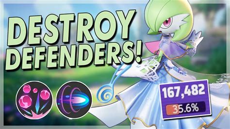 Slick Spoon Gardevoir Shreds Double Defender Meta Pokemon Unite Youtube