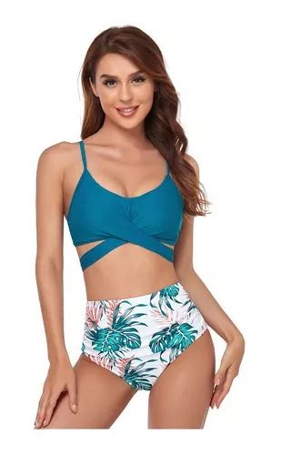 Bikini De Cintura Alta Summer Soul Swimwear Meses Sin Inter S