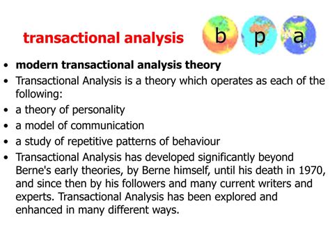 Ppt Transactional Analysis Powerpoint Presentation Free Download Id 544895