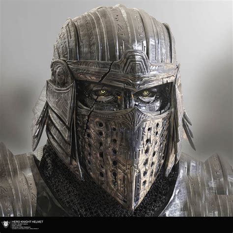 Knight Helmet Concept Art by Furio Tedeschi | TFW2005 - The 2005 Boards