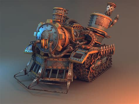 Steampunk Tank by Oxeren on DeviantArt