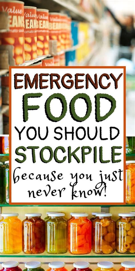 40 Best Essential Foods To Create Your Emergency Stockpile Artofit