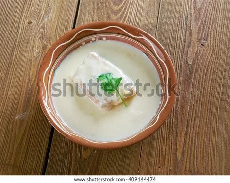 Sere Soup Belizean Coconut Seafood Soup Stock Photo 409144474