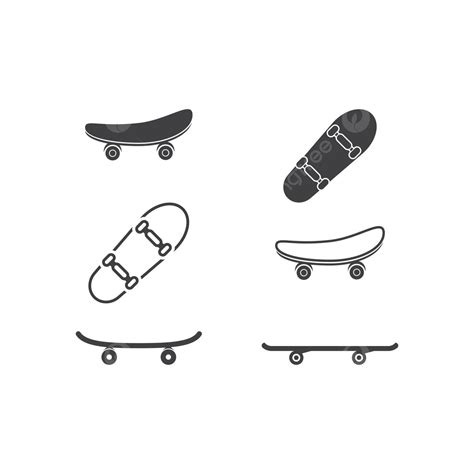 Skateboard Icon Vector Skate Background Deck Vector Skate Background Deck Png And Vector With