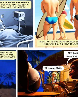 Adult Comic Of Hot Big Tit Bikini Milf Working A New Summer Job Porn Pictures XXX Photos Sex