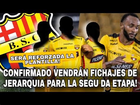 Confirmado Vendr N Fichajes De Jerarquia Para La Segu Da Etapa Youtube