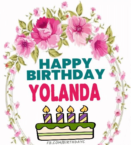 YOLANDA | Happy Birthday