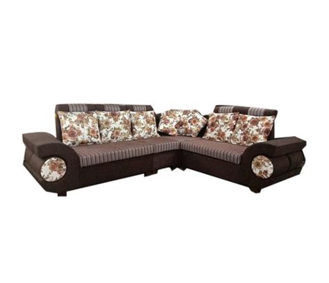 United Enterprises Wooden Seater L Shape Sofa Set Living Room At Rs