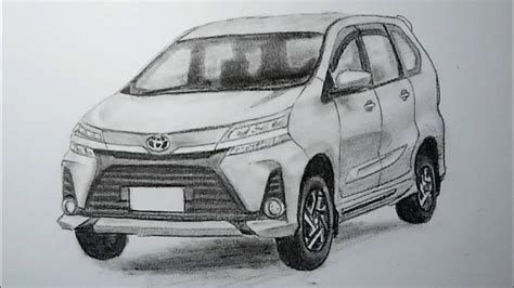 Menggambar All New Avanza Veloz 2019 Youtube