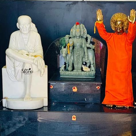 Sai Baba Idol For Home Ft Buy Best Marble The Stone Studio