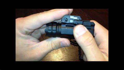 How To Install Nebo Protec Elite Hp Weapon Light Youtube