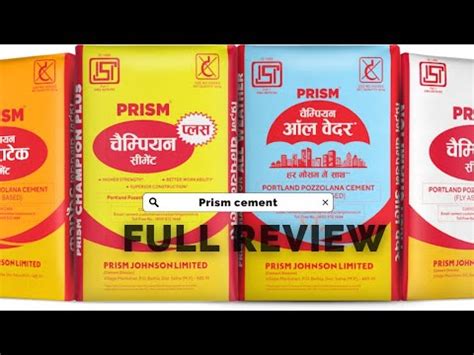 Prism Cement Vs Ultratech Cement Champion Plus All Weather