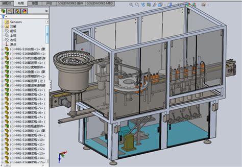 自动灌装旋盖一体机3d模型3d模型下载三维模型step模型 制造云 产品模型