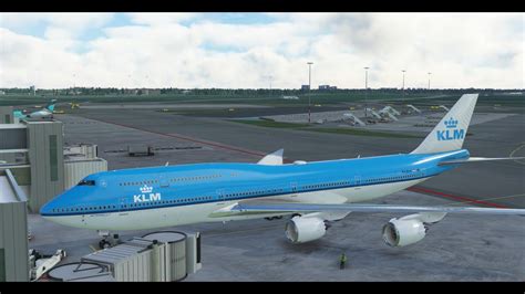 Klm Airline B I Amsterdam Eham Miami Kmia Gameplay