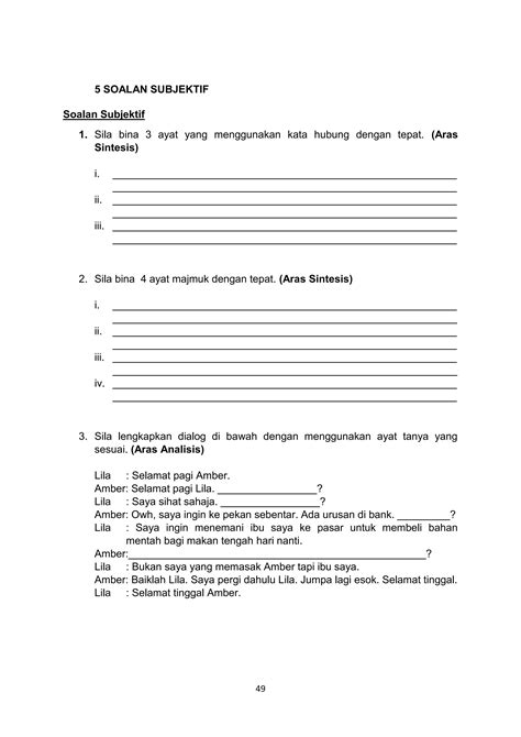 Contoh Soalan Ujian Pdf