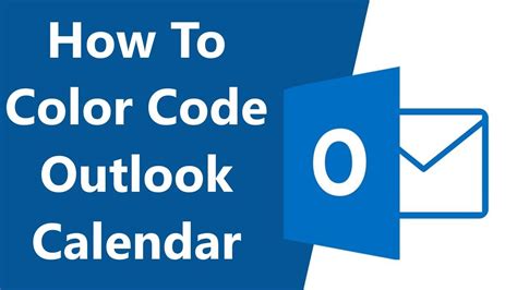 How To Color Code Outlook Calendar Youtube