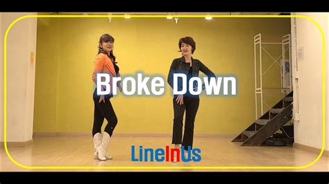 Broke Down Line Dance Dance Count Lineinus YouTube