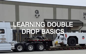double drop shipping trailers satellite transportation