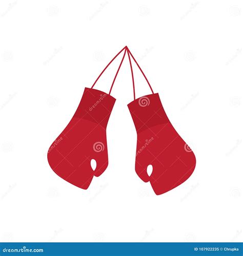 Icono De Los Guantes De Boxeo Ilustraci N Del Vector Ilustraci N De