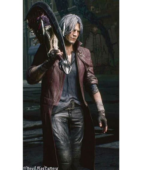 Devil May Cry 5 Dante Coat | DMC 5 Leather Coat - Jackets Masters