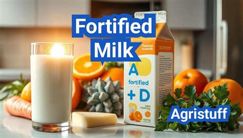 Fortified Milk: Definition, Vitamins Added (A & D) & Benefits