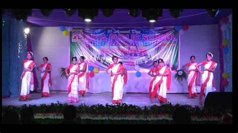 Group Dance Bengali Folk Dance Youtube