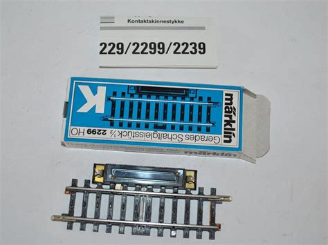 Märklin Schaltgleis gerade K Gleis 2299 PLK1274 Kaufen auf Ricardo