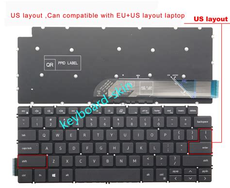 New Backlit Us Keyboard For Dell Vostro Series P G