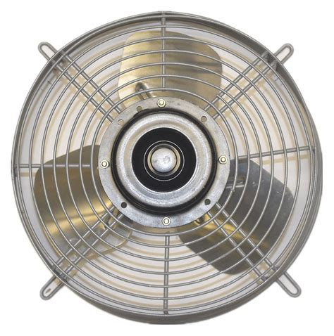 Dayton 12 In Blade Dia 115 Hp Hp Guard Mounted Exhaust Fan 1550 Rpm