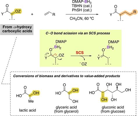 Dehydroxylative Alkylation Of α‐hydroxy Carboxylic Acid Derivatives Via