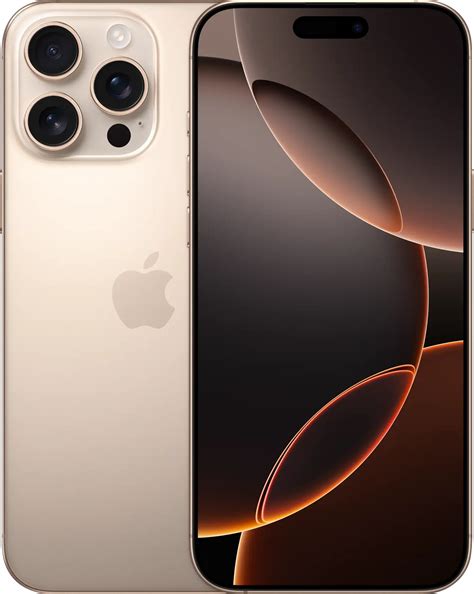 Buy new Apple Iphone 16 Pro Max Ram 8 gb 256 gb Desert Titanium at Best