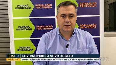 Bom Dia Paran Governo Amplia O Toque De Recolher Em Todo O Estado