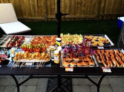 Outdoor Party Sliders Kabobs And Bbq Party Digs Pinterest Outdoor Parties Kabobs And