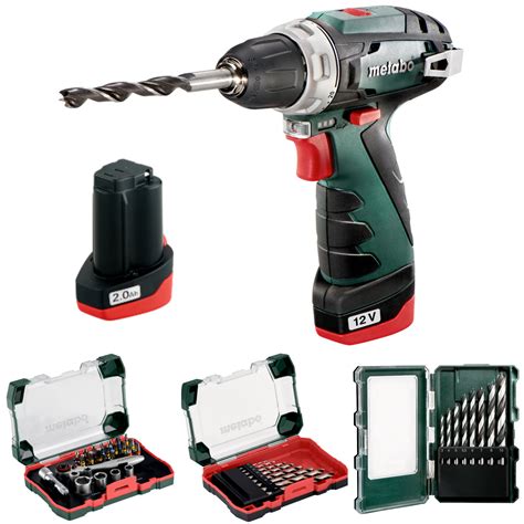 Metabo Akku Bohrschrauber Set Powermaxx Bs Mit X Ah Ladeger T Im