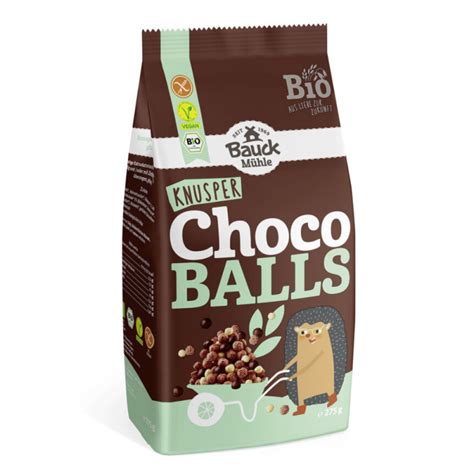 Bilute Bio De Cereale Cu Ciocolata Chooco Balls 275 G Bau Farmacia