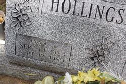 Anna Rodella Stapleton Hollingshead M Morial Find A Grave