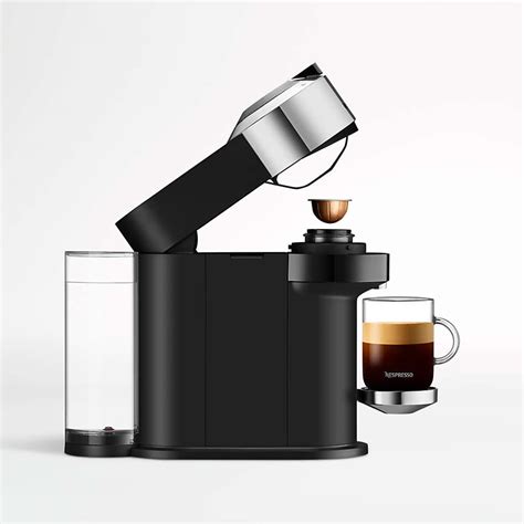 Nespresso By De Longhi Vertuo Next Chrome Espresso Machine Bundle