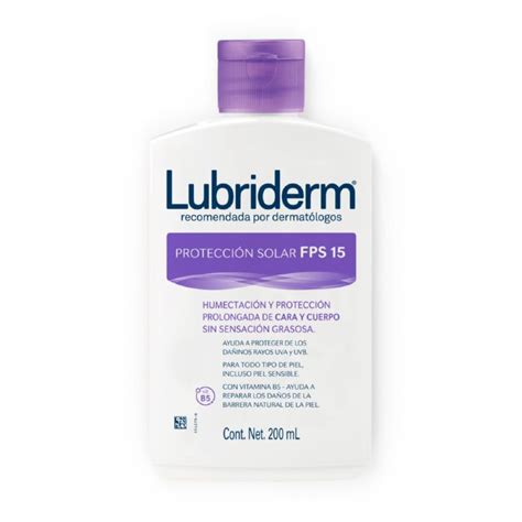 Droguería La Economía crema corporal lubriderm proteccion solar spf