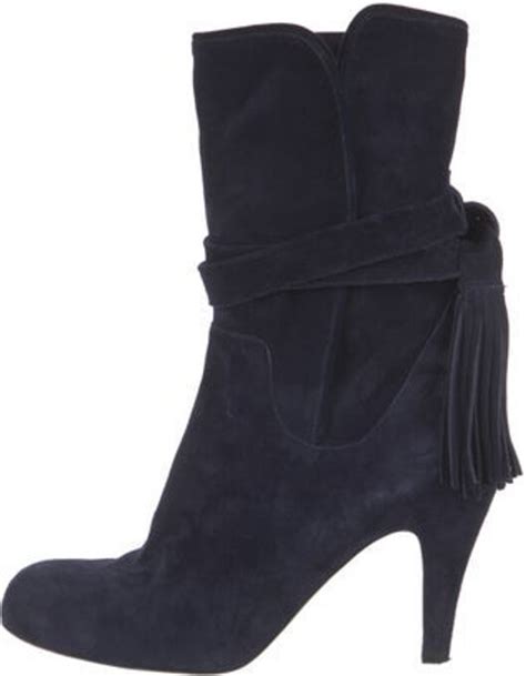 Chlo Suede Slouch Boots Shopstyle