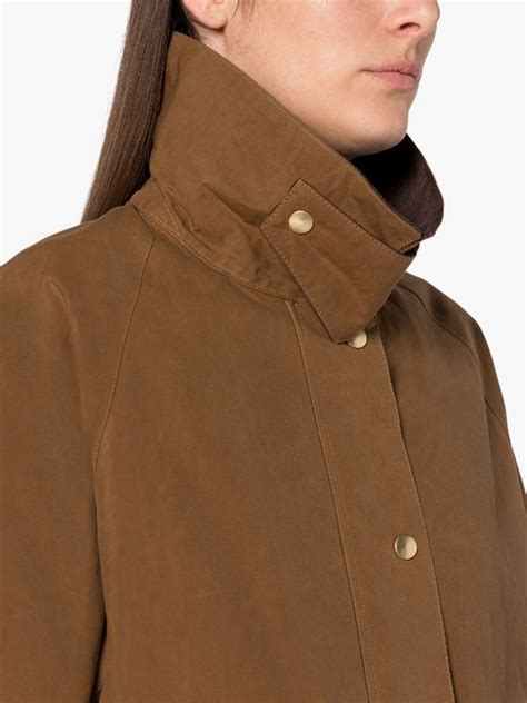 Blair Brown Waxed Cotton Field Jacket Mackintosh