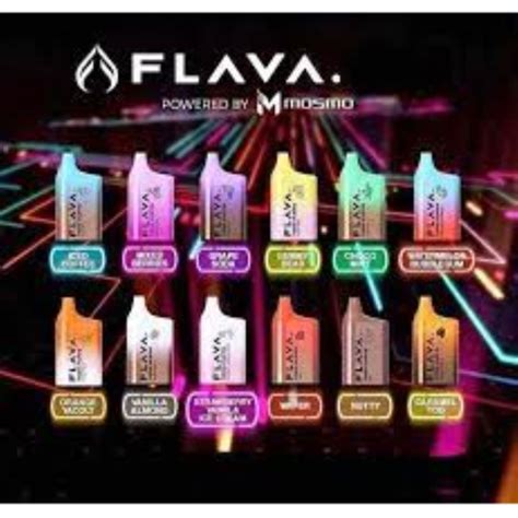 411 Flava Mosmo 8000 Puffs Free Lanyard Rechargeable Dispo Vape 5 Salt