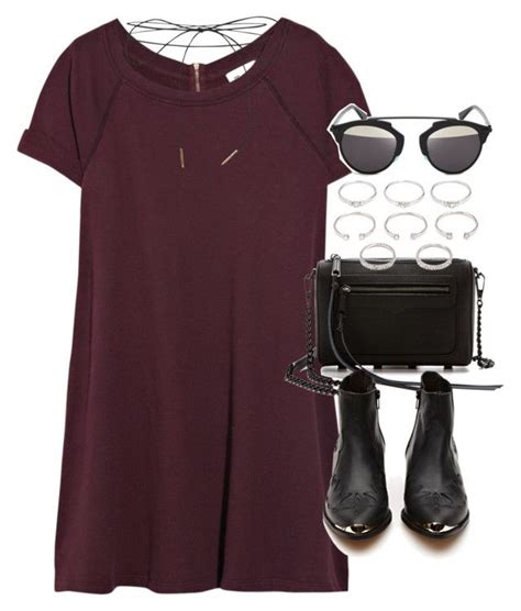 Burgundy Dress Outfit